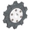 Molded drive split sprocket for crate conveyor chain series CC1400-CC1400 TAB